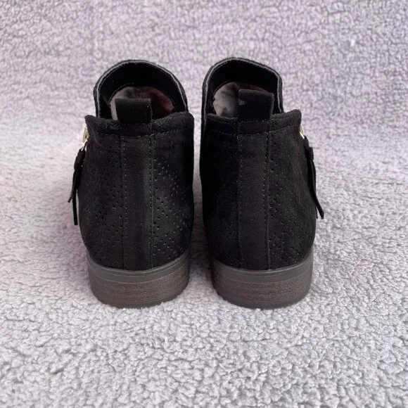 Dr Scholls Be Energized Rate Zip Bootie Black Sz 6.5 M - Picture 6 of 13